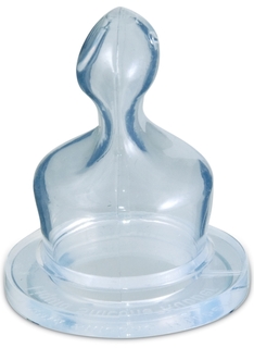 Соска для бутылочек силиконовая ортодонтическая №3 быстрый поток 2 шт. Canpol Babies