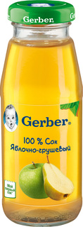 Сок яблочно-грушевый с 4 мес. 175 мл Nestle