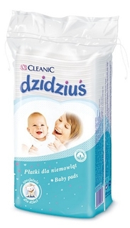 Ватные диски для младенцев 60 шт. Cleanic