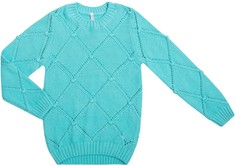 Пуловер для девочки «В Париж!», мятный Barkito