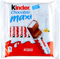 Шоколад Kinder Chocolate Maxi молочный 4x21 г