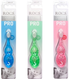 Зубная щетка PRO baby с рождения R.O.C.S.