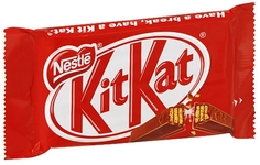 Шоколад Kit Kat молочный с хрустящими вафлями, 45 гр. Nestle