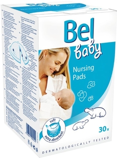 Вкладыши в бюстгальтер Bel Baby анатомические 30 шт. Hartmann