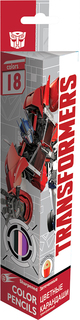 Набор цветных карандашей Transformers Prime 18 штук