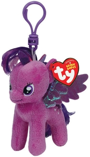 Мягкая игрушка Пони Twilight Sparkle на брелке TY
