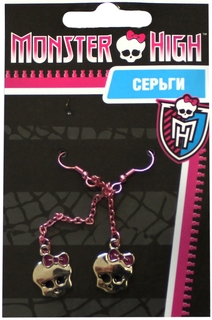 Серьги Monster high