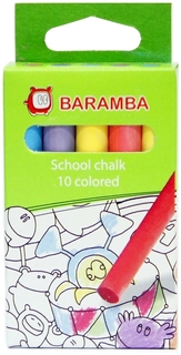 Мелки Baramba цветные 10 шт.