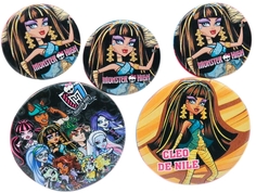 Набор значков Monster High