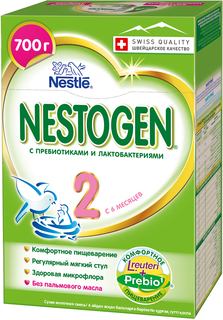 Молочная смесь Nestogen (Nestl?) 2 с 6 месяцев 700 г Nestle