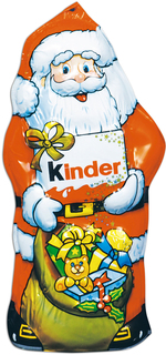 Шоколад Kinder «Дед Мороз» молочный фигурный 55 г