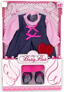 Одежда для кукол Одежда для куклы девочки Baby Pink - 98221 Loko Toys