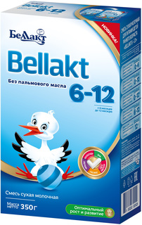 Молочная смесь Беллакт «Bellakt 6-12» с 6 мес. 350 г