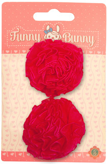 Заколки для волос Розовые банты Funny Bunny