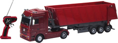 Игрушки на радиоуправлении Mercedes Benz Actros 1:32 красный Наша Игрушка