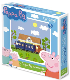 Пазл Железная дорога Peppa Pig