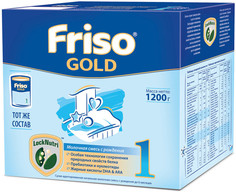 Молочная смесь Friso Gold 1 с рождения 1200 г