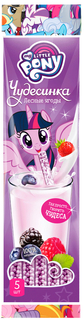 Соломинка для молока My Little Pony «Чудесинка» со вкусом лесных ягод с 3 лет 30 г