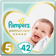 Подгузники Premium Care Junior 5 (11-16 кг) 42 шт. Pampers