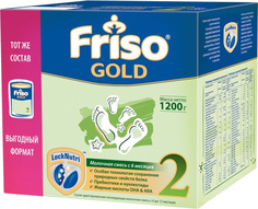 Молочная смесь Friso Gold 2 с 6 мес. 1200 г