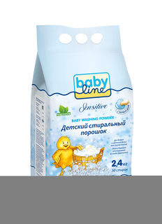 Стиральный порошок Babyline Sensitive 2,4 кг