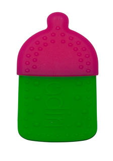 Прорезыватель Bottle Teething Ring Magenta-green Adiri