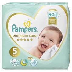 Подгузники Premium Care Junior 5 (11-16 кг) 28 шт. Pampers