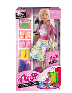 Кукла Ася любимые туфли блондинка Toys Lab