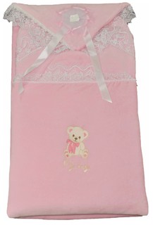 Конверт с одеялом на выписку Мой малыш розовый