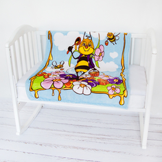 Покрывала, подушки, одеяла для малышей Micro Flannel Пчелка Baby Nice
