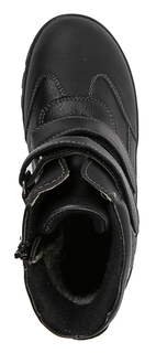Ботинки для мальчика чёрно-серые Barkito