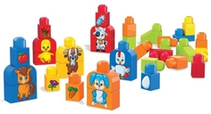 Конструктор Изучаем животных Mega Bloks