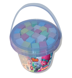 Мелки цветные Тролли в ведерке 25 шт. 87543 Centrum