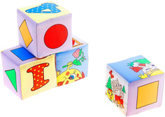 Кубики для малышей Колобок Русский Стиль