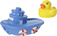 Детские игрушки для ванной Лодка с утенком КУРНОСИКИ