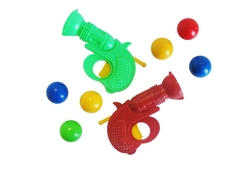 Оружие детское 2 пистолета с шарами Пластмастер