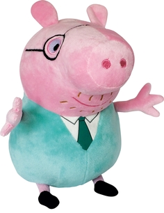 Мягкая игрушка Папа Свин с галстуком Peppa Pig