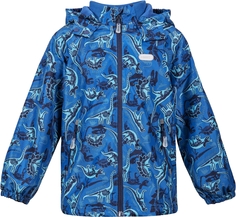 Куртка для мальчика синяя с рисунком «динозавры» Barkito