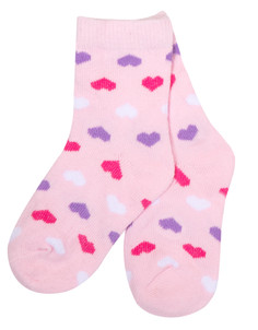 носки для девочки розовый Barkito