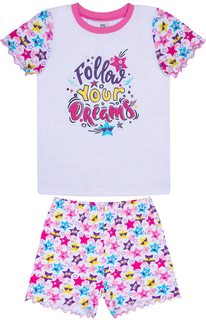 Пижама для девочки (фуфайка и брюки) Сновидения Barkito