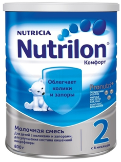 Молочная смесь Nutrilon (Nutricia) 2 Комфорт (c 6 месяцев) 800 г
