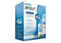 Бутылочка Anti-colic с клапаном и силиконовой соской Airfree с рождения 260 мл Philips Avent