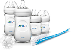 Набор бутылочек для новорожденных серии Natural Philips Avent