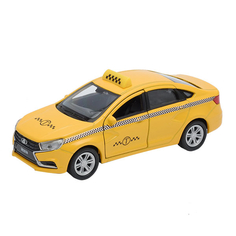 Машинка Lada Vesta такси Welly