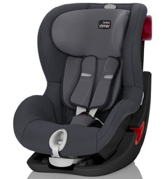 автокресло 9-18 кг King II LS Black Series Storm Grey Britax Romer