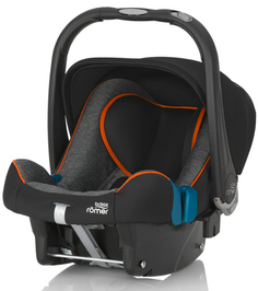 Автокресло-автолюлька 0-13 кг Baby-Safe Plus SHR II Black Marble Britax Romer