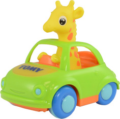 Развивающие игрушки для малышей Веселый Жираф-Водитель Tomy