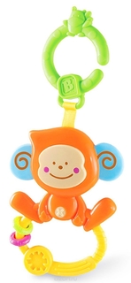 Подвесная игрушка Веселая обезьянка с колечком Bkids