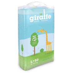 Трусики-подгузники 50 шт. Giraffe L (9-14 кг)