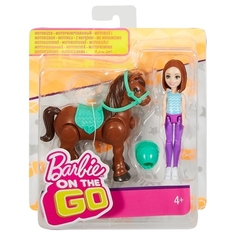 Игровой набор В движении Пони и кукла Barbie